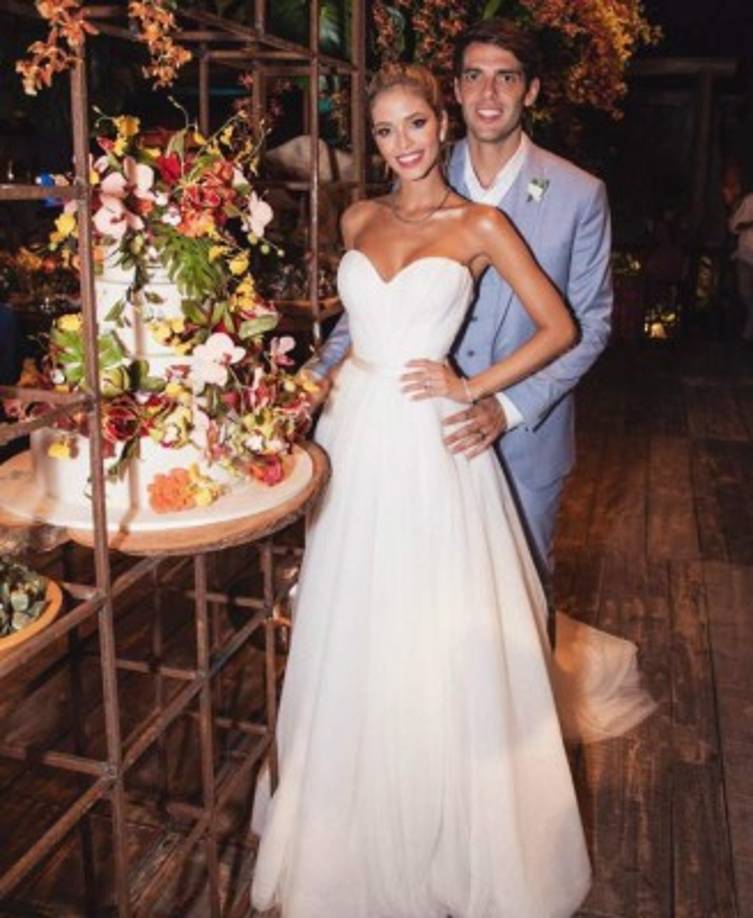 Kaká y Dias se conocieron en 2016, un año después de que el futbolista se divorciara.