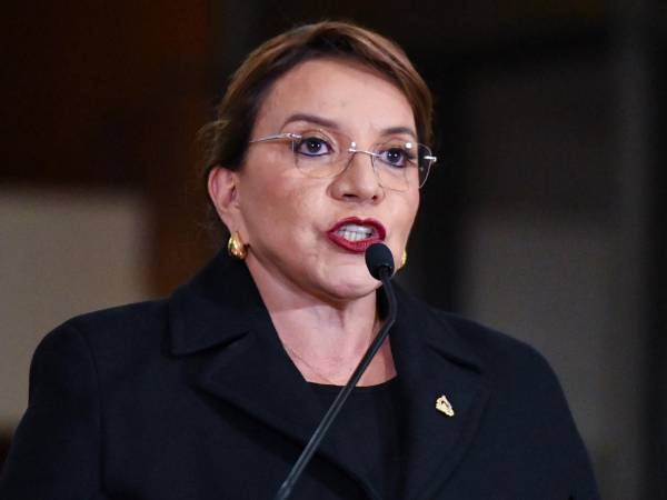 La presidenta de Honduras, Xiomara Castro.