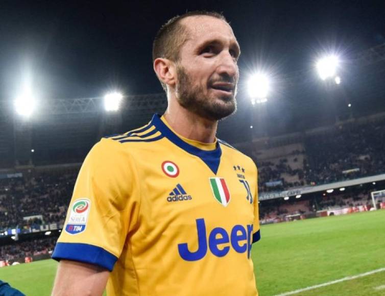 Giorgio Chiellini: La Juventus podría anunciar la renovación de contrato del experimentado defensor italiano.