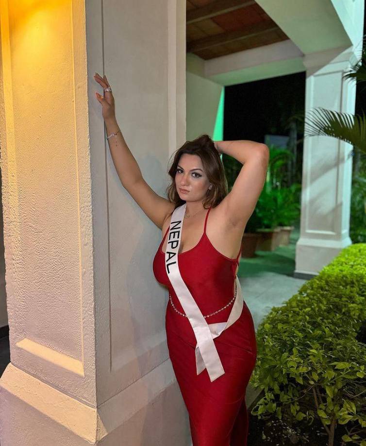 Jane Garrett, Miss Nepal.