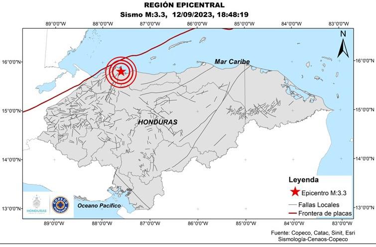 Temblor sacudió la comunidad garífuna de Tornabé, en Tela