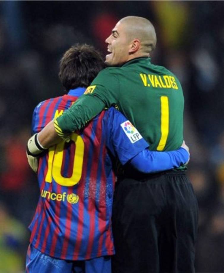 'Para mí es el mejor guardameta de la historia de este club (Barcelona', dijo el argentino en declaraciones a la página web del club culé, hace unos años.