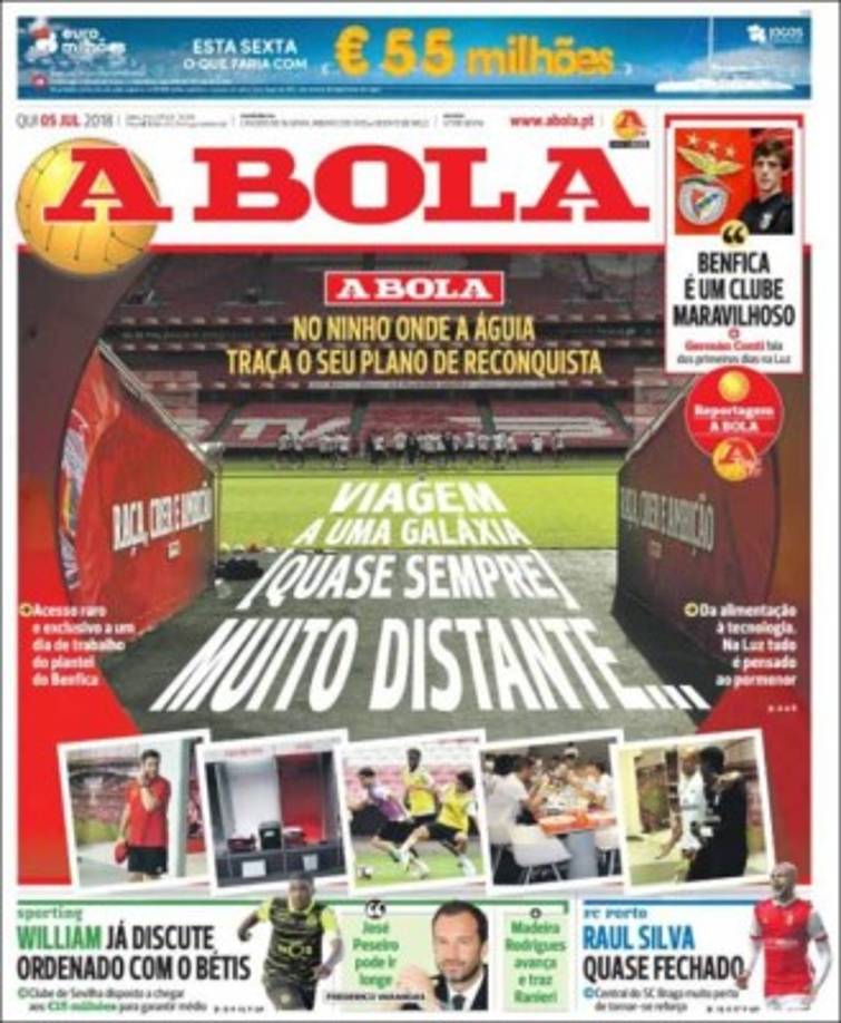 A Bola de Portugal.