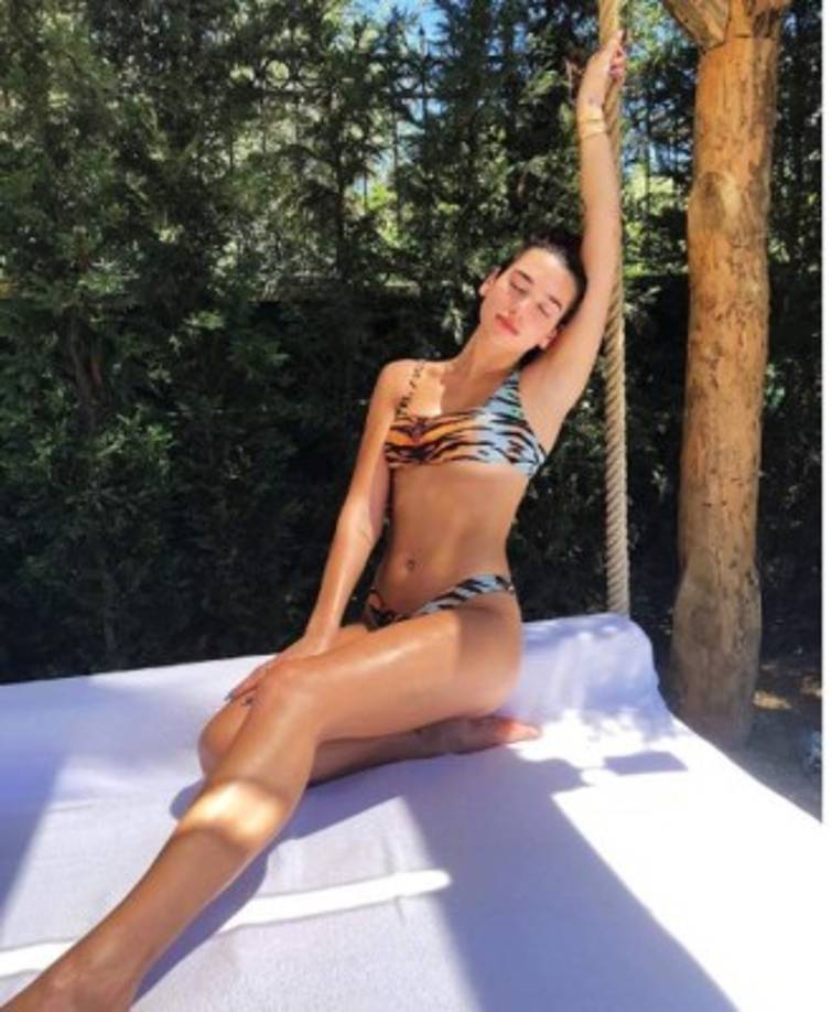 Dua Lipa estuvo recientemente en Turquía.