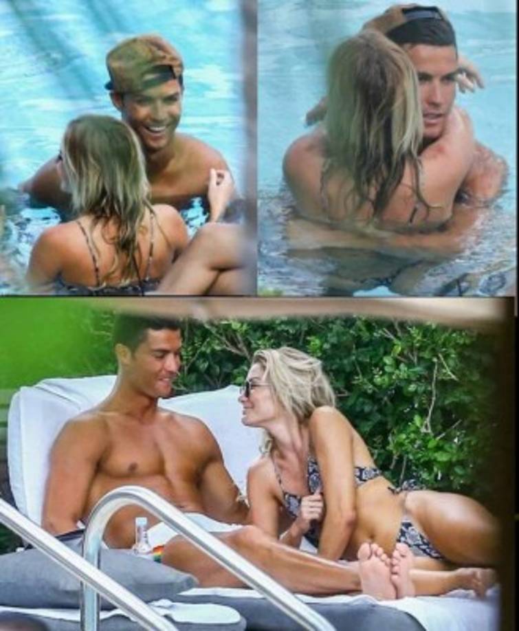 Cassandra Davis y CR7 lo disfrutaron a lo grande hace unos meses sus vacaciones respectivas.