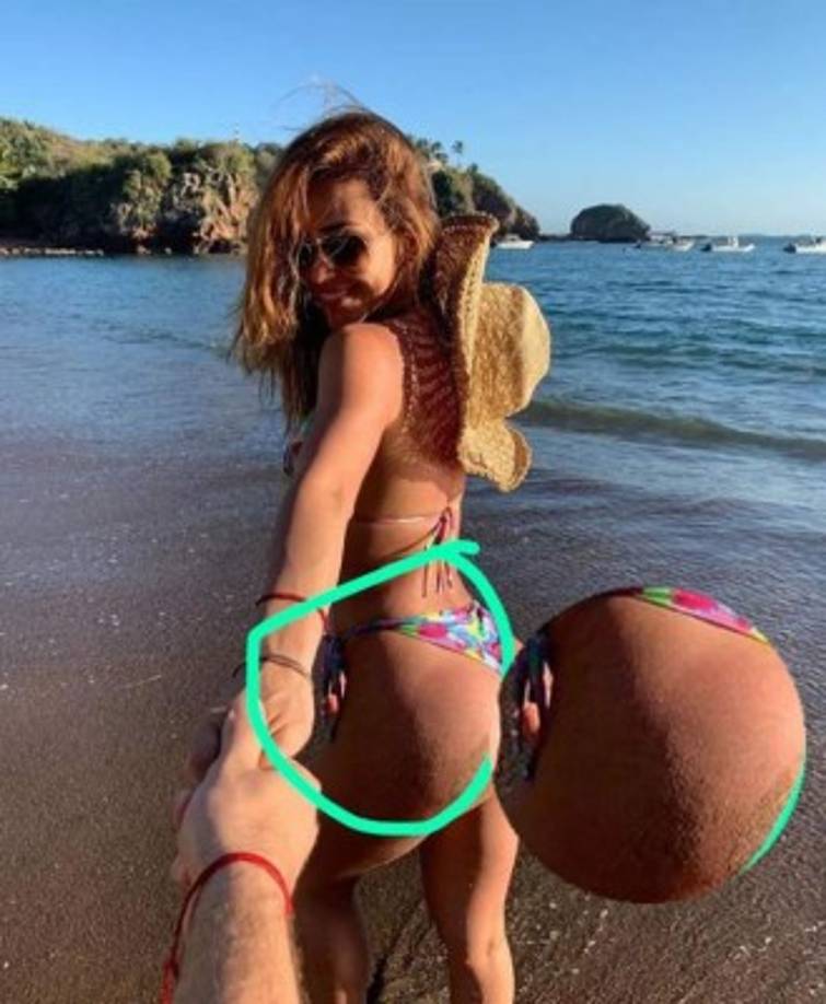 'Me daban mucha pena tenerlas pero hoy aprendió a amarlas porque son las marcas de mi esfuerzo en el gimnasio. Hoy esas estrías representan para mi un 'Lo lograste' '. dijo, al tiempo que compartía tips para evitar esas marcas casi imposibles de eliminar.