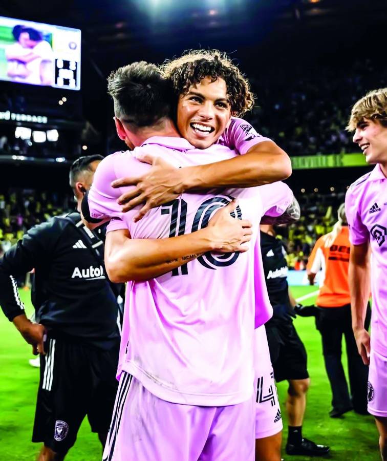 David Ruiz tuvo el lujo de jugar a la par de Lionel Messi en el Inter Miami en esta temporada.