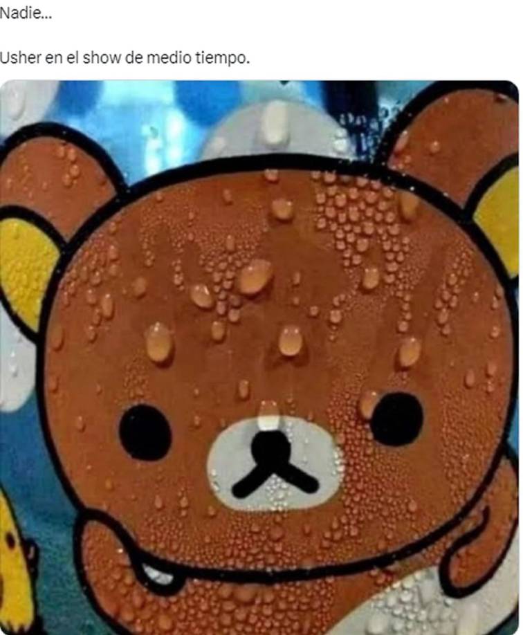 Los mejores memes de la presentación de Usher en el Halftime Show del Super Bowl 2024 que jugaron Kansas City Chiefs y San Francisco 49ers en el Allegiant Stadium de Las Vegas.