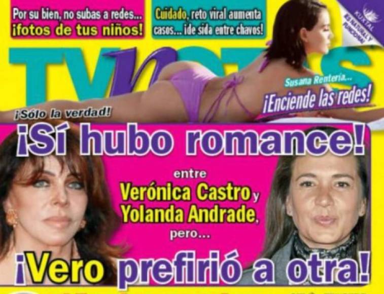 En su número más reciente, la revista TV Notas publicó una entrevista con una persona cercana a Castro, quien confirmó que Verónica y Yolanda se casaron hace años, y además reveló las razones detrás de su ruptura y los motivos de Andrade para dar a conocer todo.<br/>