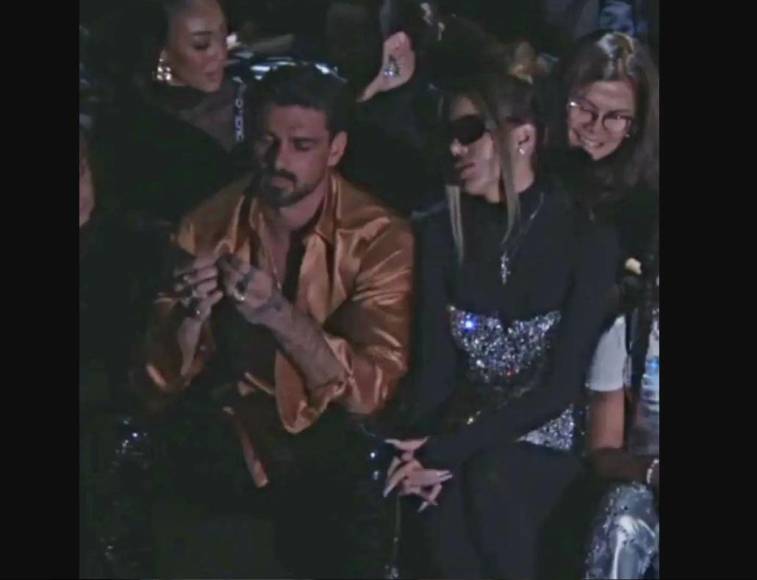 Los dos coincidieron en el desfile de Dolce Gabbana celebrado a lo largo del fin de semana en Milán, Italia, y estuvieron sentados en primera fila, así que lo más probable es que se vieran al menos de lejos.