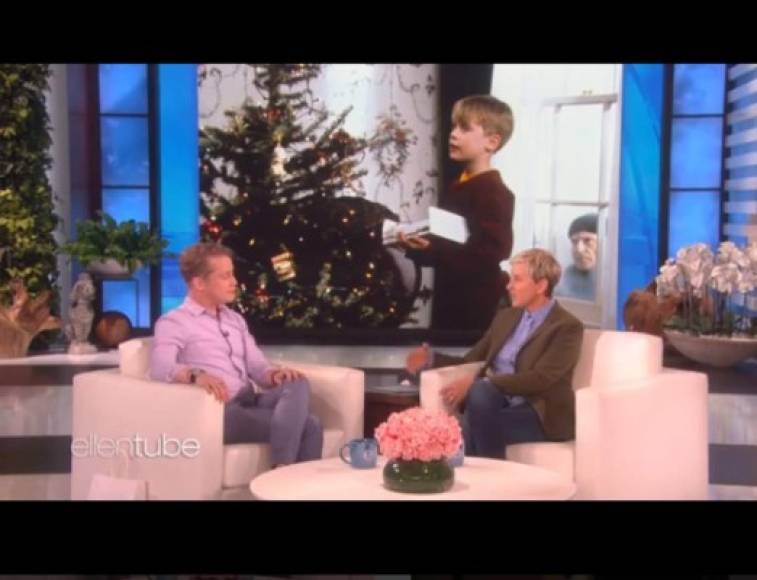 Culkin visitó el programa de Ellen DeGeneres el pasado lunes y sorprendió con su nuevo look.