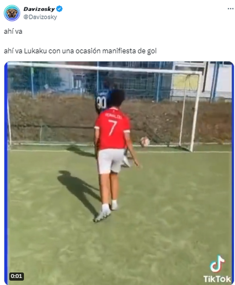 Lukaku, víctima de crueles memes tras fallos en su debut en Eurocopa