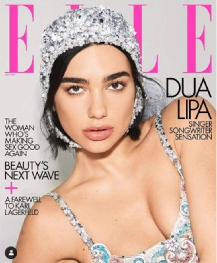 Dua Lipa protagoniza la nueva portada de ELLE.