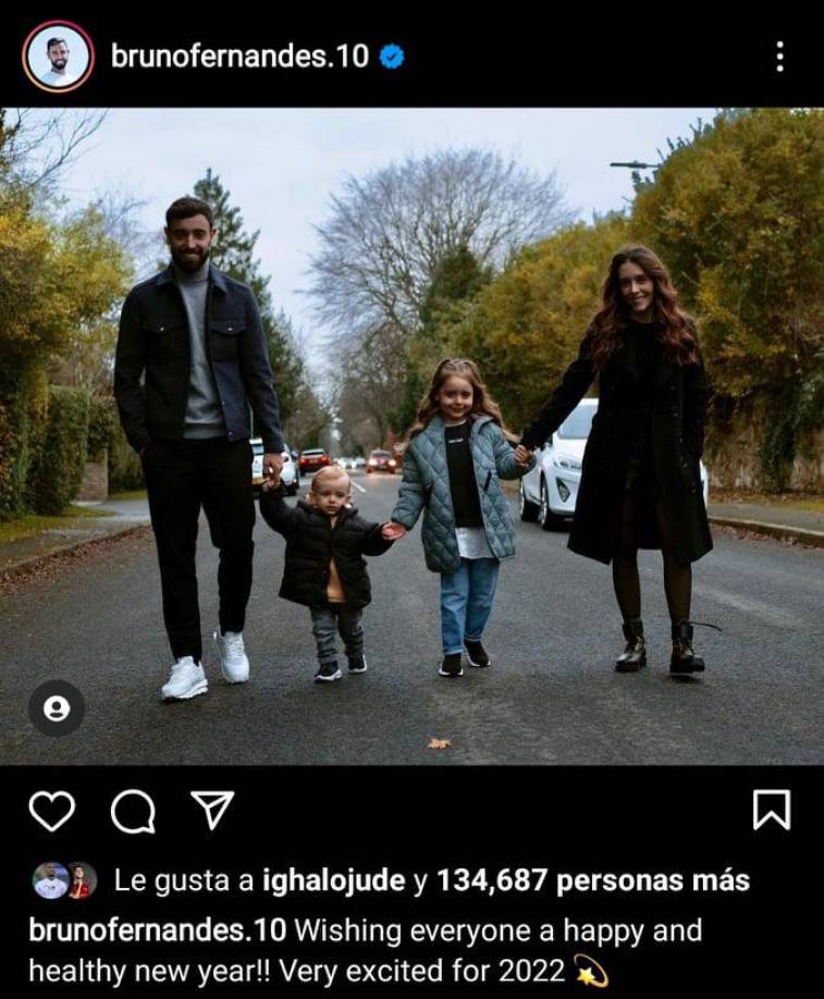 Bruno Fernándes: Volante portugués del Manchester United.