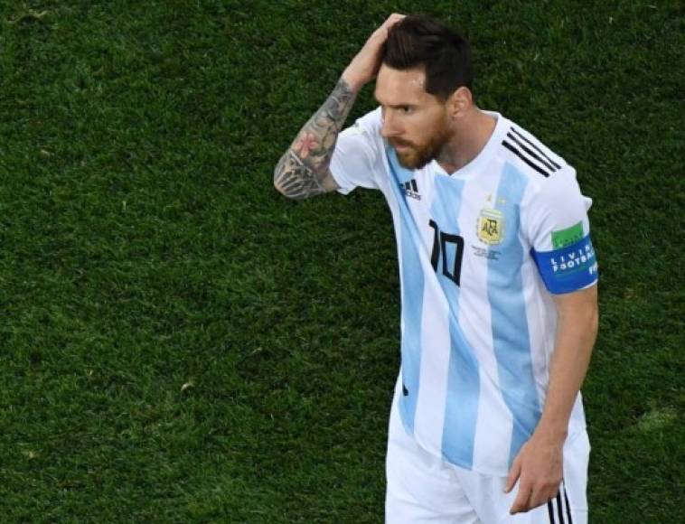La gran incógnita es que hará Messi si Argentina finalmente es eliminada, en la última jornada se enfrentarán a Nigeria.