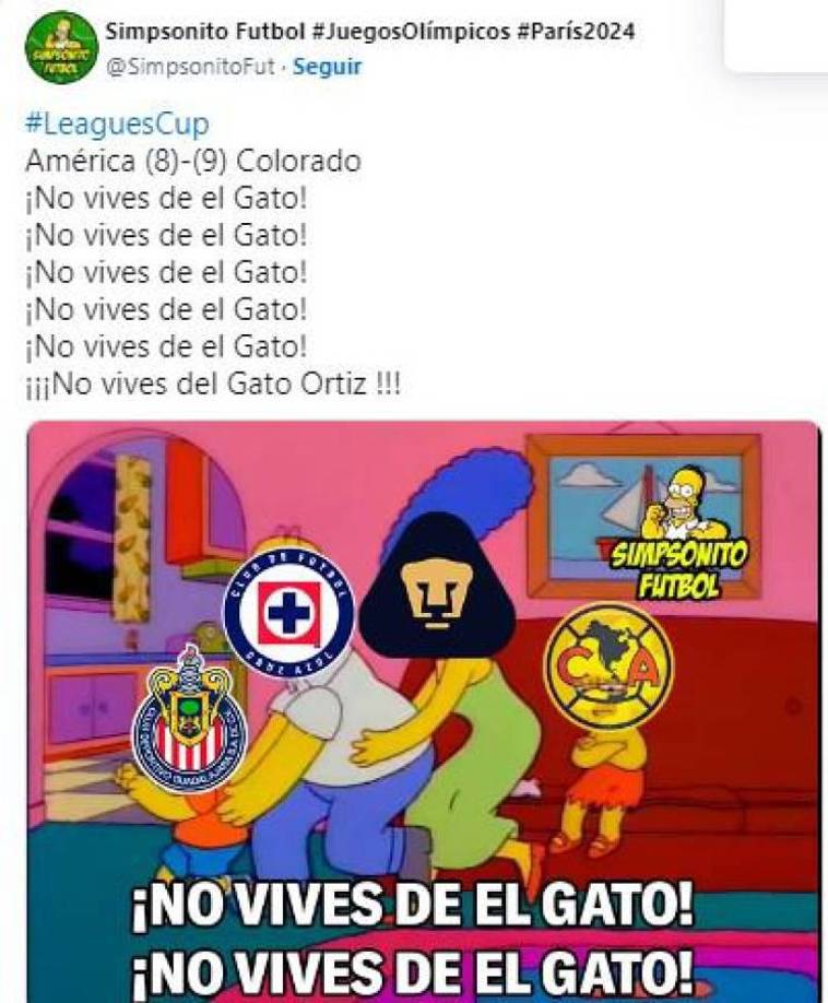 Memes: América víctima de crueles burlas tras eliminación de la Leagues Cup