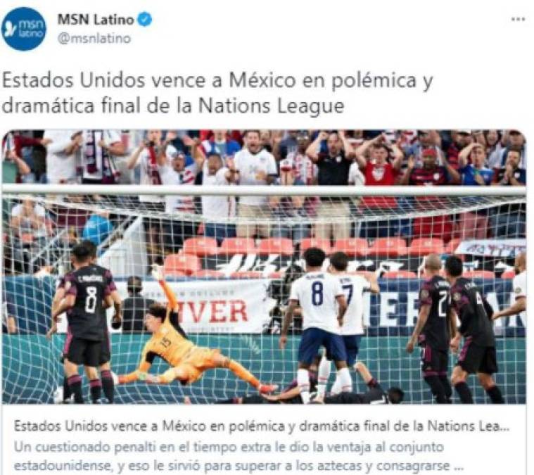 Los medios internaciones señalaron que fue una final dramática.