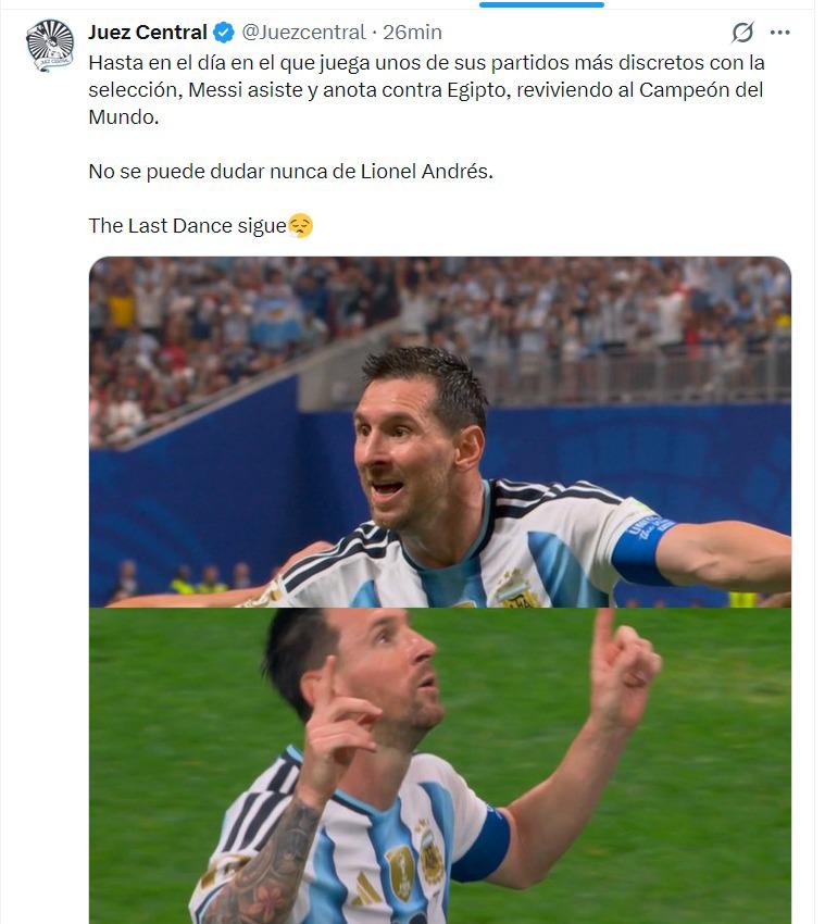 Señalan otro robo de Argentina y polémica tras remontada a Egipto: Ayudita
