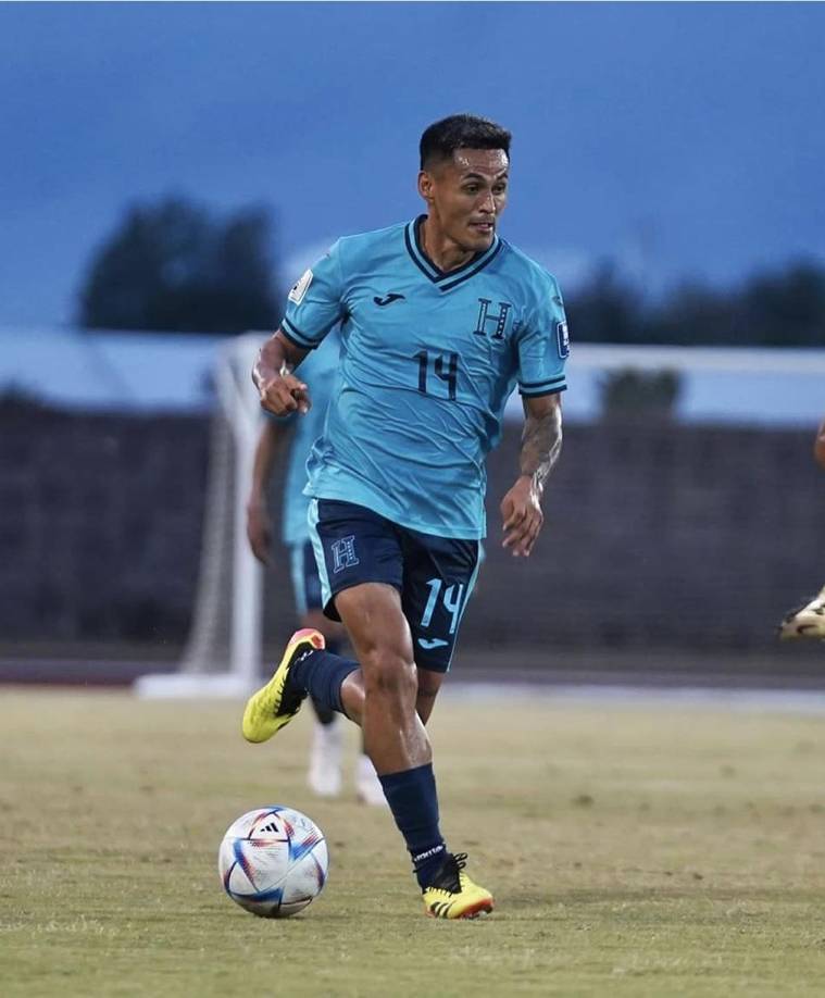 DEFENSA - Andy Nájar es el lateral derecho de la Selección de Honduras. El jugador de Olimpia fue titular en los primeros dos partidos eliminatorios.