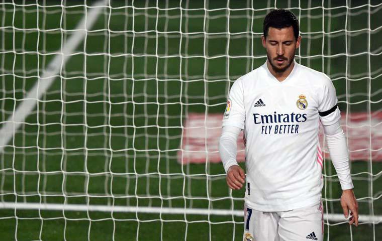 Eden Hazard no goza de la confianza de Carlo Ancelotti.