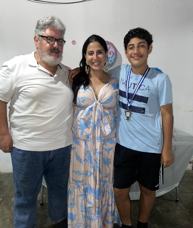 Gender Reveal party: ¡es un niño! y se llamará Martín Alberto Beltrán Alfaro