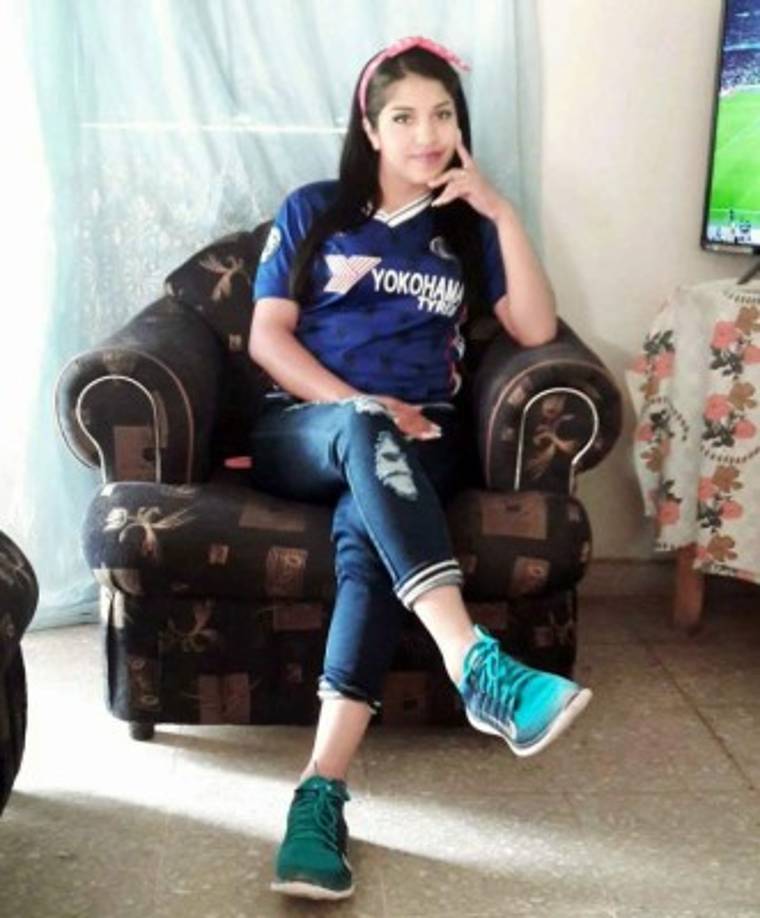 Heidy confiesa que 'he anotado varios goles, pero no son muchos por mi posición en la cancha, las delanteras tienen más opciones'.