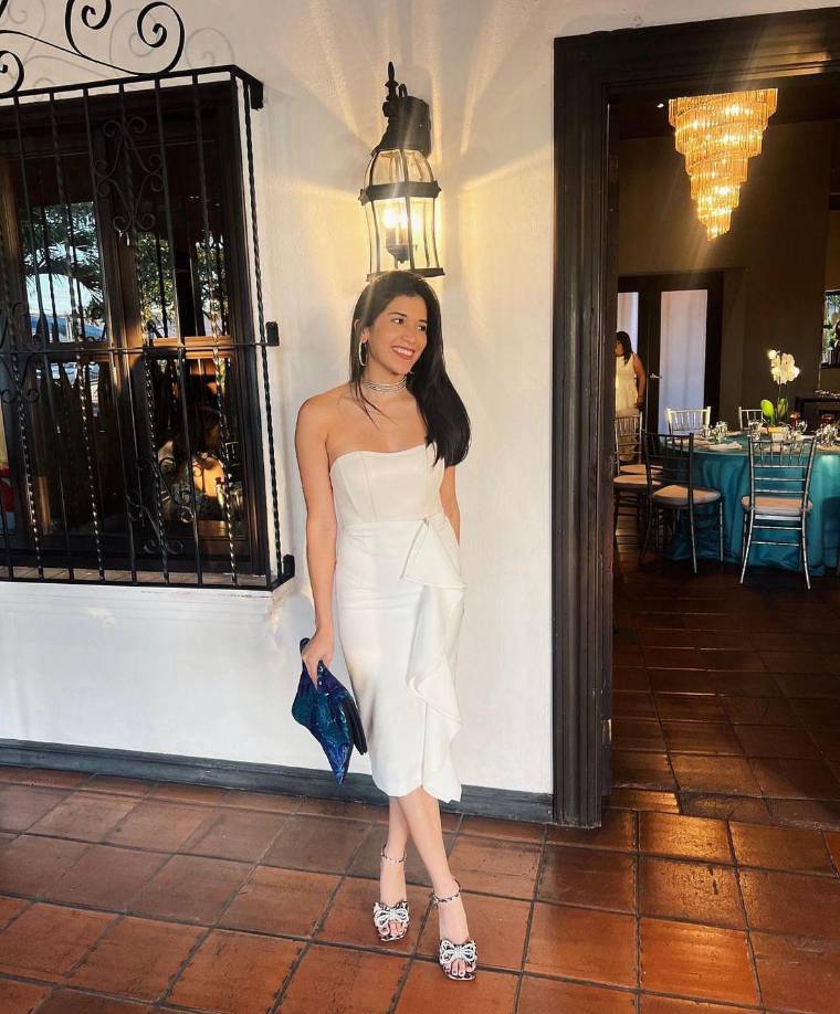 María Fernanda Vásquez tiene 27 años de edad. 