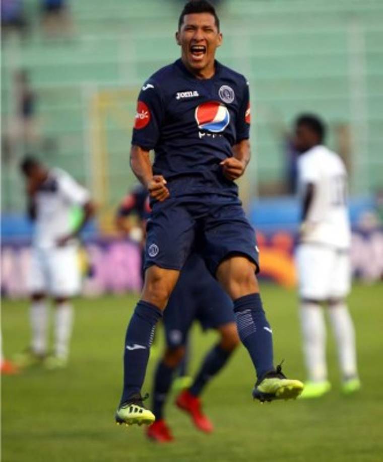 Kevin López gritó a todo pulmón su gol.