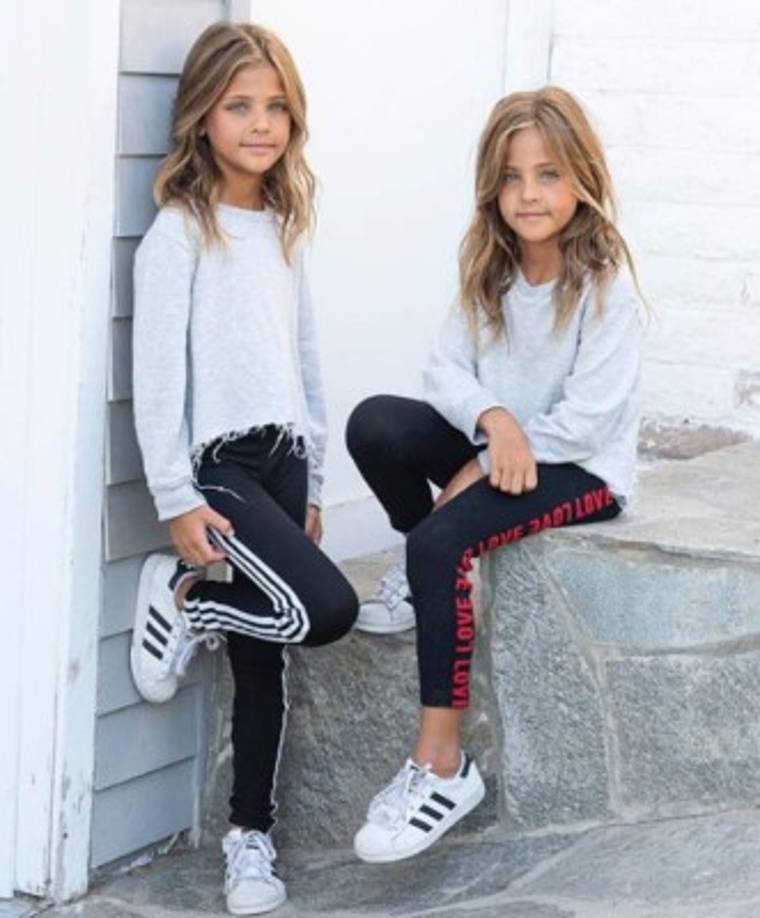 A su corta edad, demuestran una gran pasión por el modelaje. Fotos: Instagram