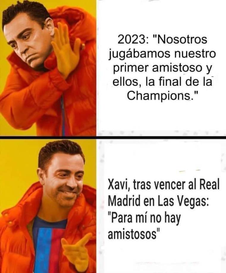 Real Madrid es víctima de jocosos memes tras goleada ante Barcelona