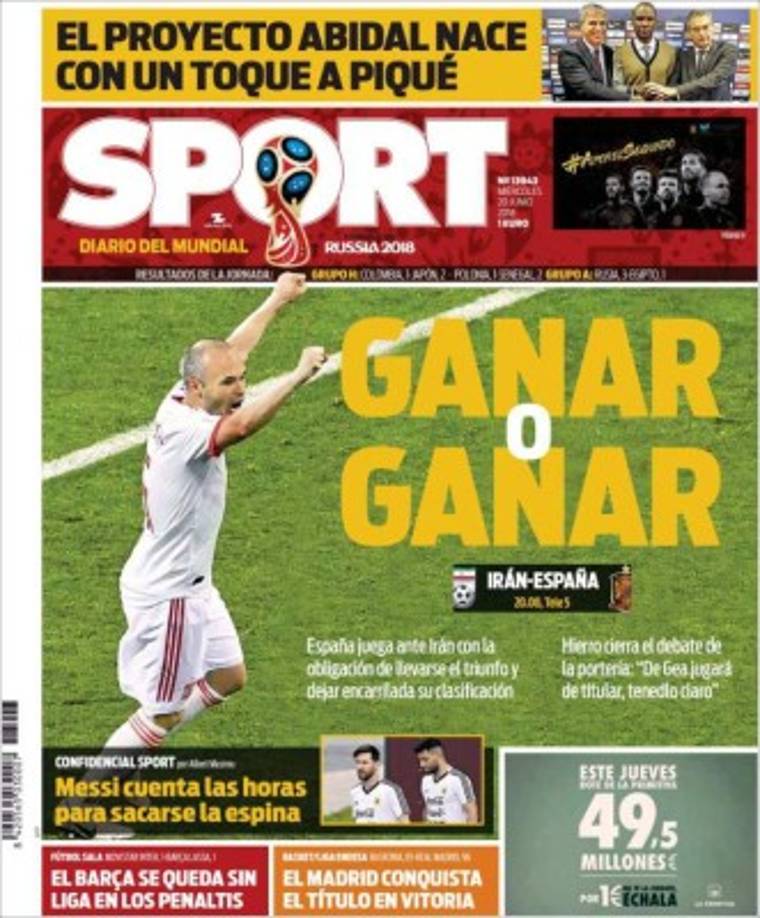 "Sport de Cataluña, España."