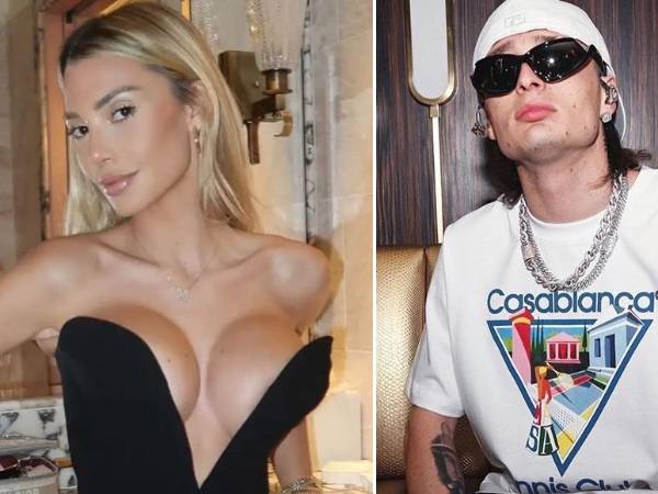 Peso Pluma no ha dicho nada sobre la posible ruptura, con Hannah Howell.