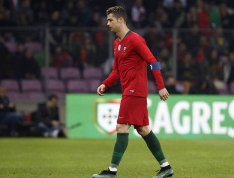 Ronaldo vio acción durante 68 minutos.