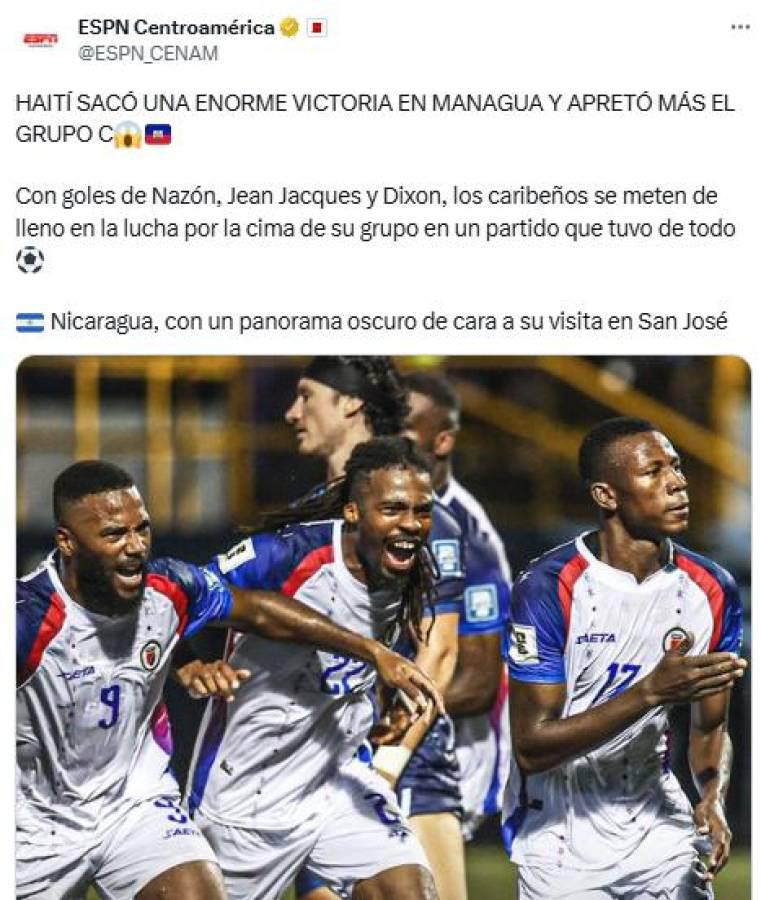 Esto dicen los medios de Haití previo al duelo ante Honduras por las eliminatorias