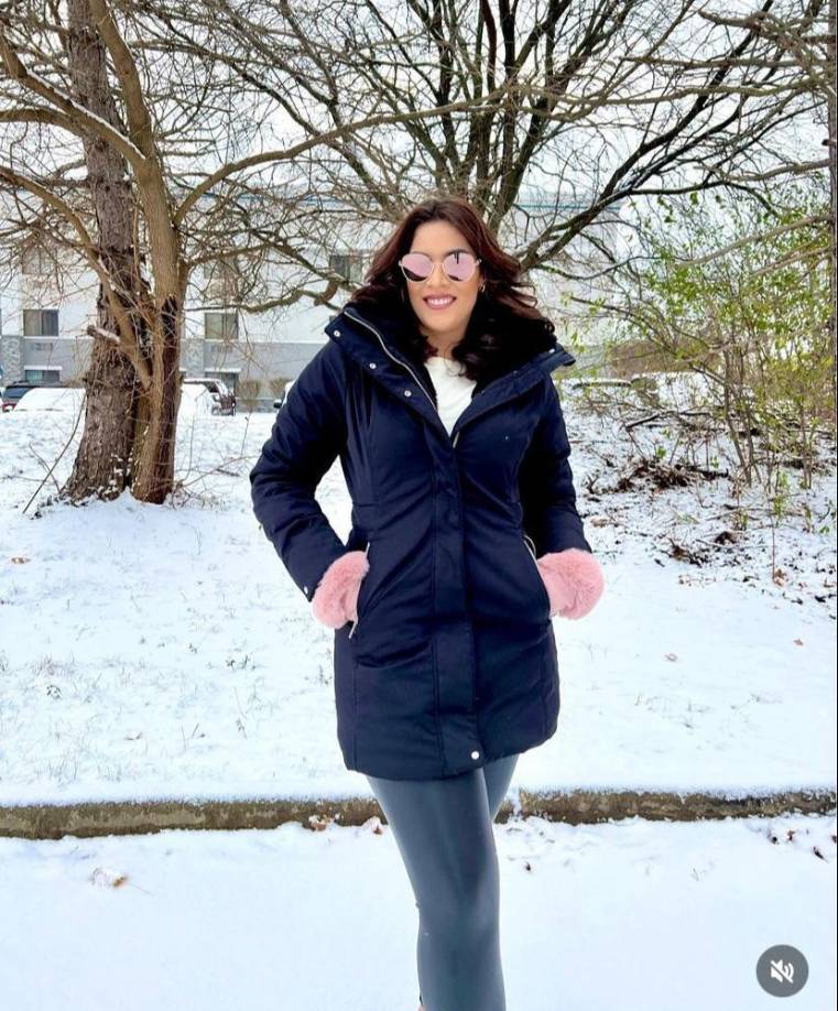 La presentadora se encuentra positiva de covid 19.