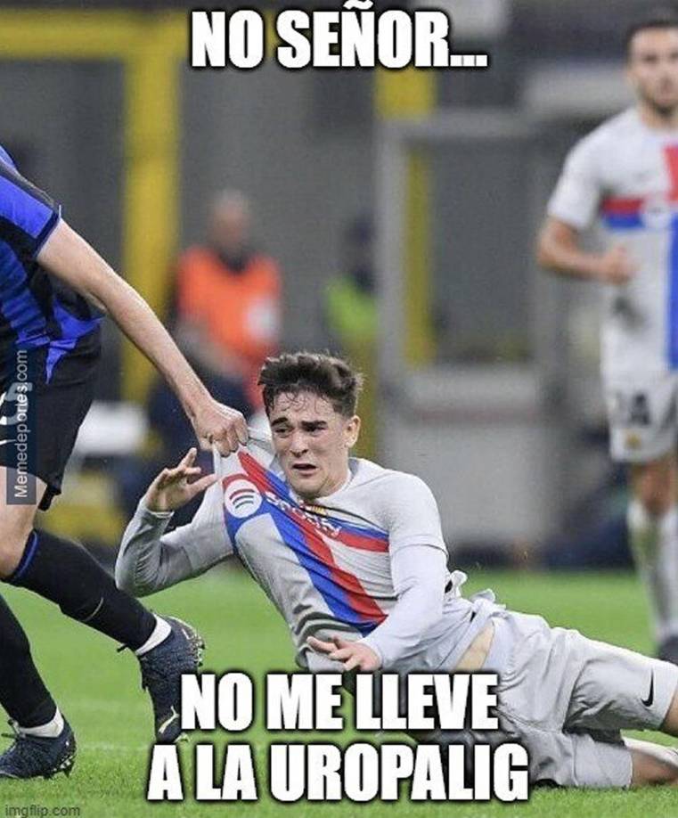 Memes: Barcelona, otra vez sufre las burlas tras quedar fuera de Champions y caer a la Europa League