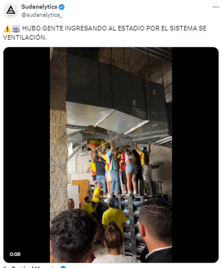 Faitelson reaccionó: Enfado e indignación por caos previo al Argentina-Colombia