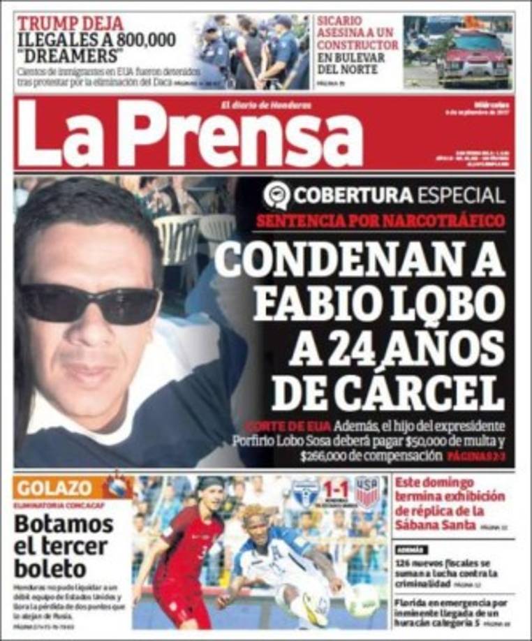 Diario LA PRENSA de Honduras.