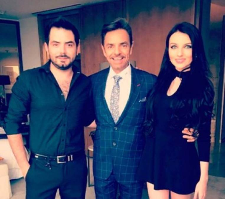 La joven fue recibida como un miebro más por toda la familia de José Eduardo, incluidos sus famosos padres, Eugenio Derbez y Victoria Ruffo.