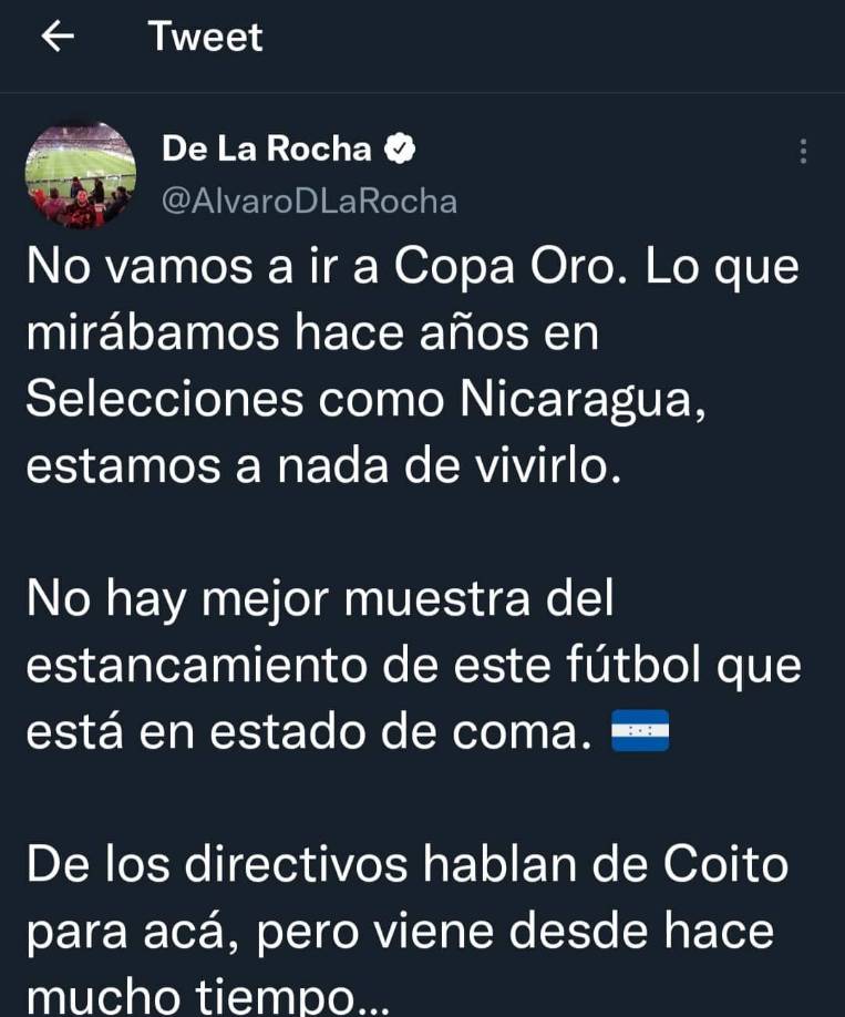 La opinión del periodista Álvaro de la Rocha.