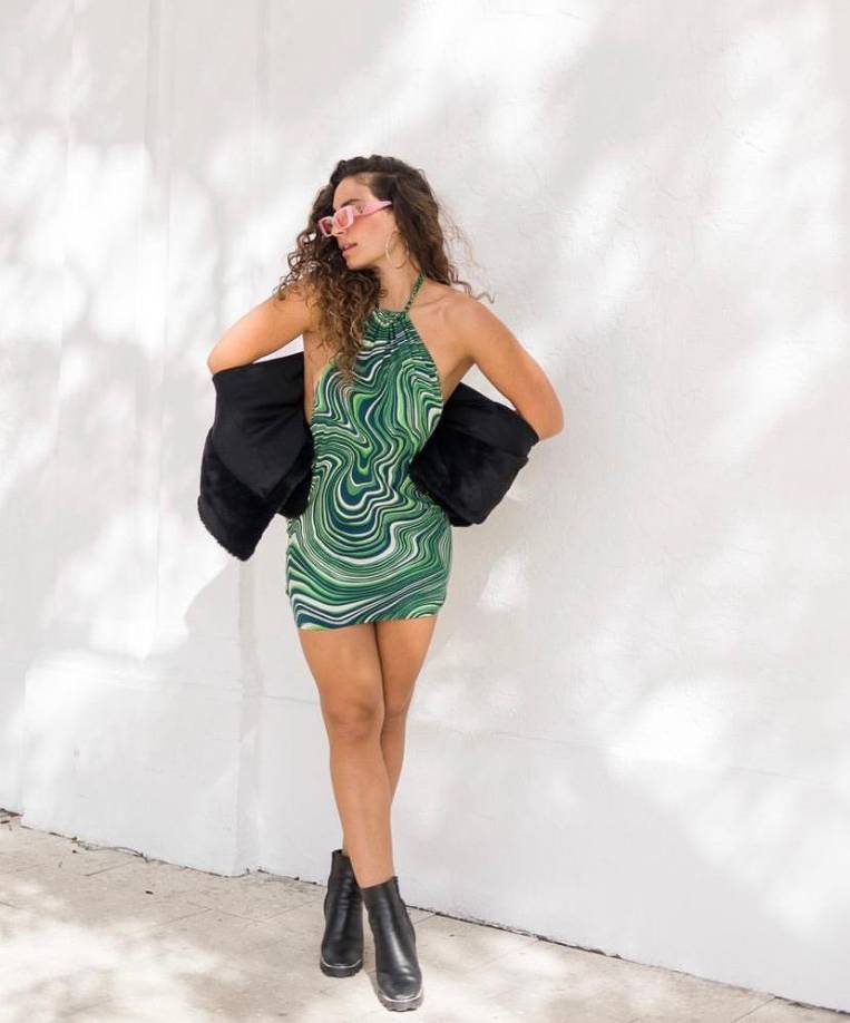 La joven es muy activa en redes sociales.