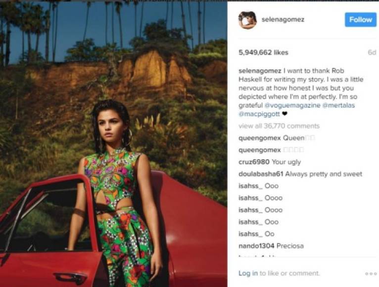 Selena Gómez confesó recientemente que estaba harta de las redes sociales; sin embargo, es la celebridad con más seguidores en Instagram.