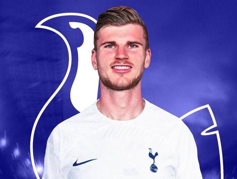 El delantero alemán Timo Werner jugará en el Tottenham y ya está viajando a Londres para pasar el reconocimiento médico. Los ‘Spurs’ pagarán su salario entero, con una opción de compra por 18 ó 19 millones de euros.