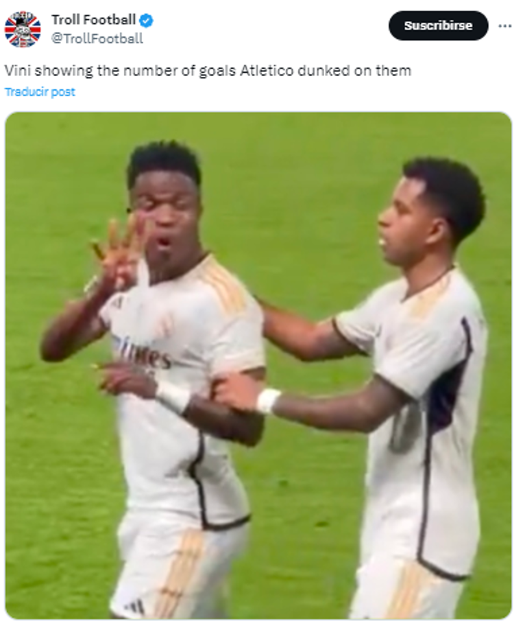 Real Madrid cayó por 4-2 ante el Atlético y los memes no se hicieron esperar. Así se burlaron en redes sociales tras la eliminación del conjunto blanco.