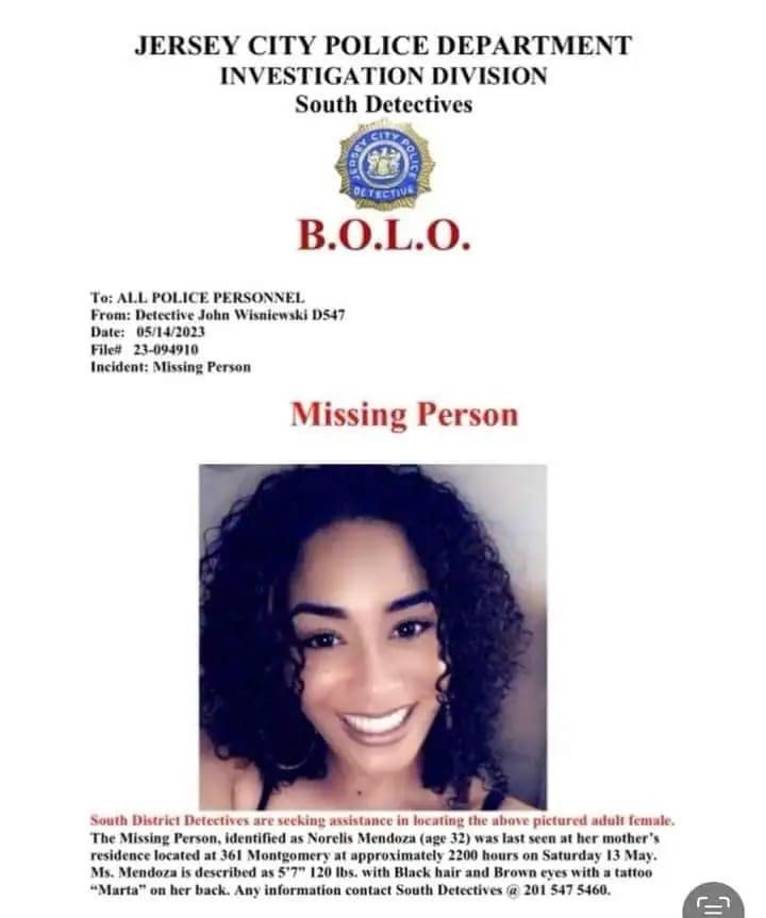 Sus familiares, que antes habían distribuido carteles y mensajes pidiendo ayuda para localizarla, lamentaron en redes sociales la tragedia. “Ella fue víctima de una tragedia y dejó a dos hermosas bebés de uno y tres años”, publicó su hermana Thalia Mendoza.
