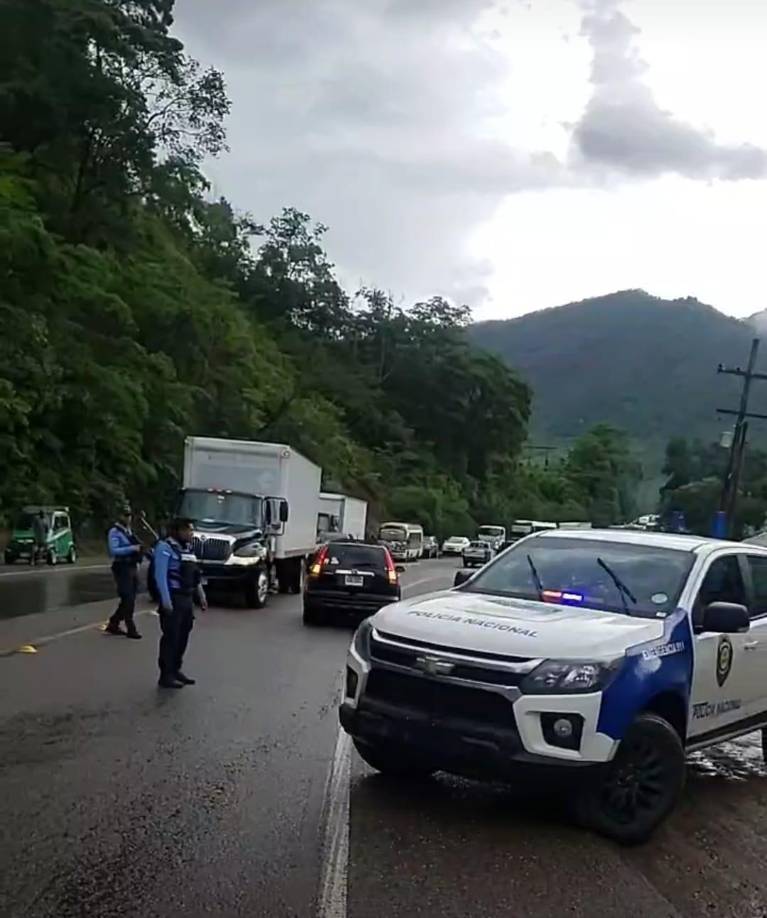La unidad, un Hyundai County color celeste, viajaba con alrededor de 30 pasajeros a bordo, incluida los esposos Orellana Coello, quienes se habían casado en San Nicolás, Santa Bárbara. 