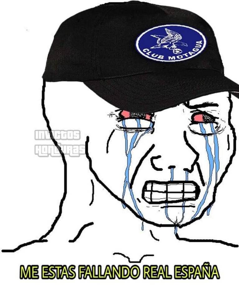 Los memes destrozan al Real España tras perder ante Olimpia en la ida de la final