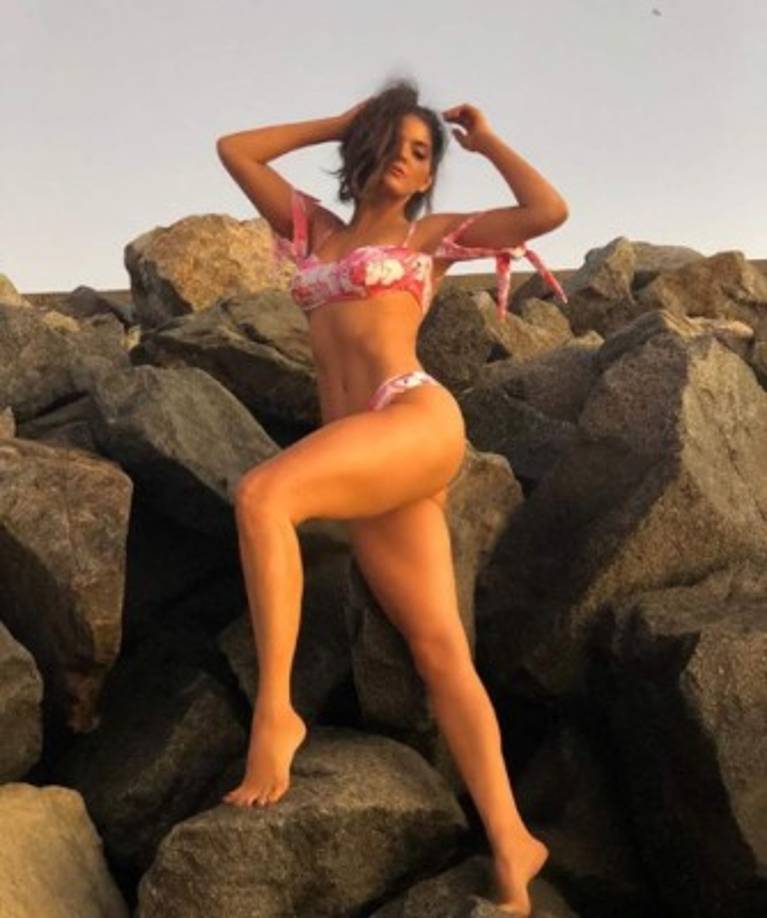 'Empiezan a sentirse las vacaciones', escribió la cantante en las imágenes que ganaron miles de comentarios y más de 90 mil likes.