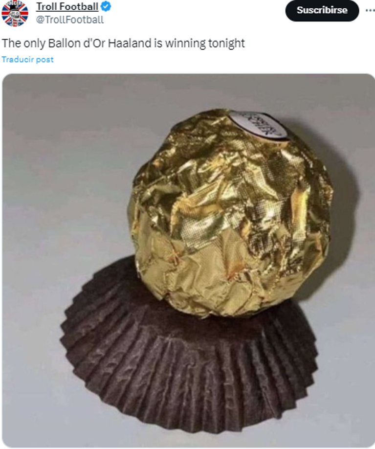 Messi protagonista: Los jocosos memes que dejó el Balón de Oro 2023