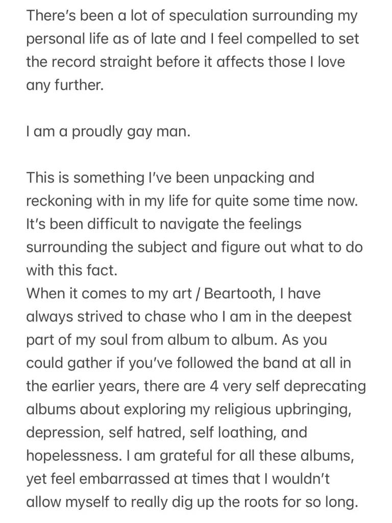El cantante Caleb Shomo se declara gay tras 14 años de matrimonio